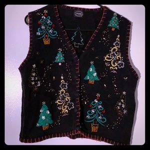 “Ugly” Christmas Sweater Vest